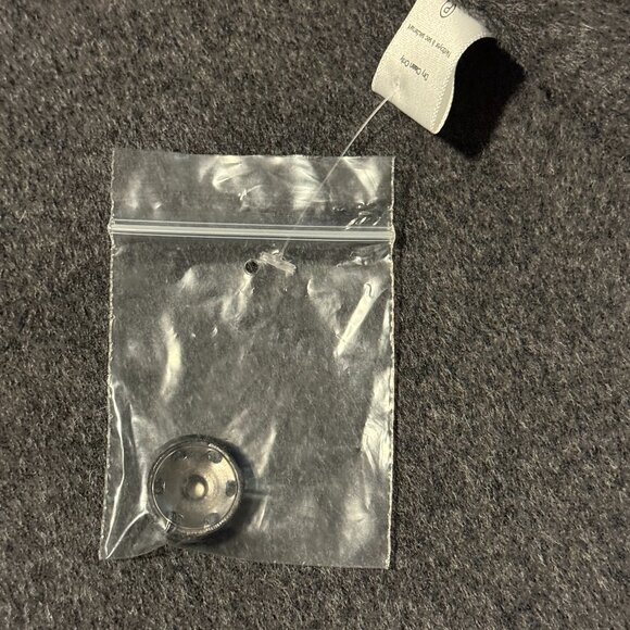 Marla Wynne Wool Blend Embroidery Topper Coat Womens Large Long Sleeve NWOT - Picture 8 of 11